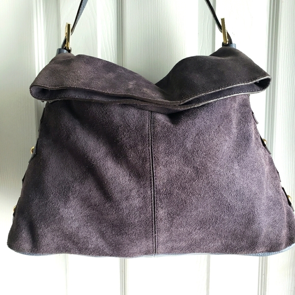 AIMEE KESTENBERG Leather/Suede Hobo Purse - Picture 12 of 15